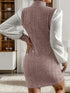 'Maelis' Ribbed Sweater Dress - Celes Fashion